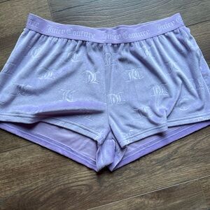 Juicy Couture Pajama Shorts Large